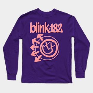 Blink One Hundred Eighty Two Pink Long Sleeve T-Shirt